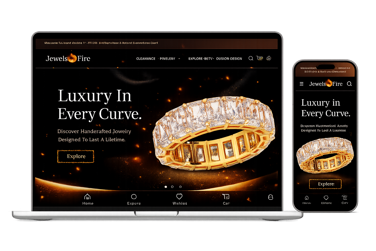 Jewels On Fire